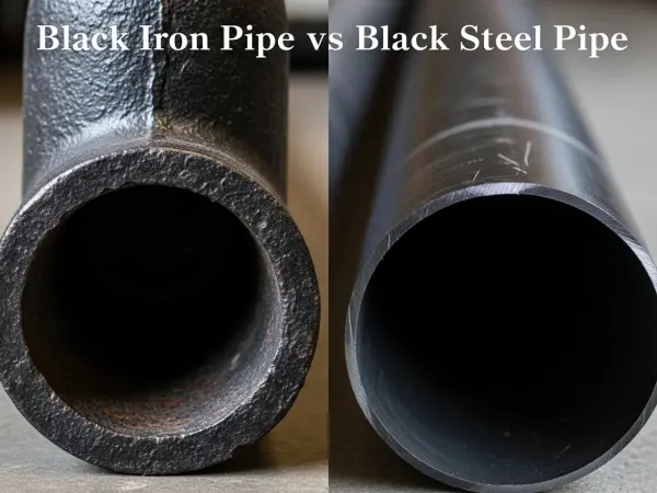 tubería de hierro negro vs tubería de acero negro,tubería de acero al carbono vs hierro maleable,tubería ASTM A53,soluciones de tuberías industriales