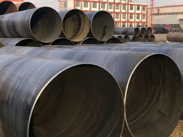 Tubería de acero SSAW, tubería soldada por arco sumergido en espiral, tubería de acero de gran diámetro, proceso de fabricación de SSAW, SSAW vs LSAW, tubería soldada en espiral, tubería ASTM A252