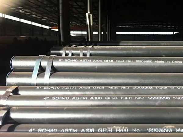 a106 steel pipe,ASTM A106 seamless pipe,A106 Grade B pipe,A106 vs A53,A106 vs A105,A106 mechanical properties,high-temperature carbon steel pipe