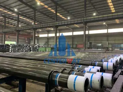 Proveedor de tubos de acero recubiertos, tubos de acero sin soldadura, API 5ct